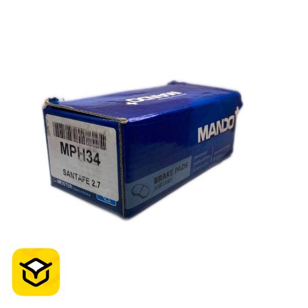 قیمت و خرید لنت ترمز عقب سانتافه 2007 تا 2010 موتور 2800 برند MANDO ساخت کره جنوبی